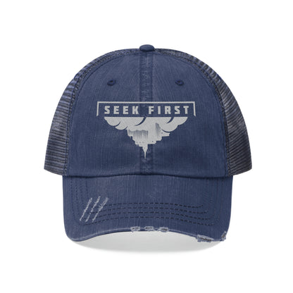 Seek First - Unisex Trucker Hat
