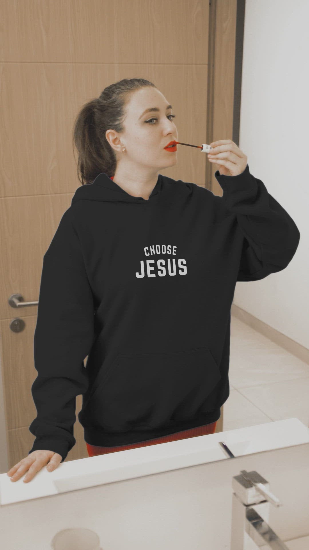 Choose Jesus Unisex Hoodie