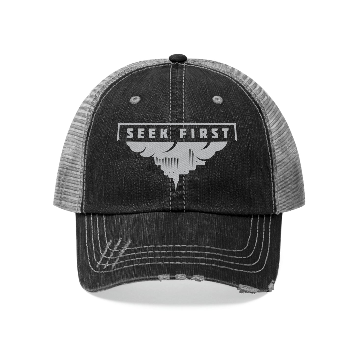 Seek First - Unisex Trucker Hat - Seek First