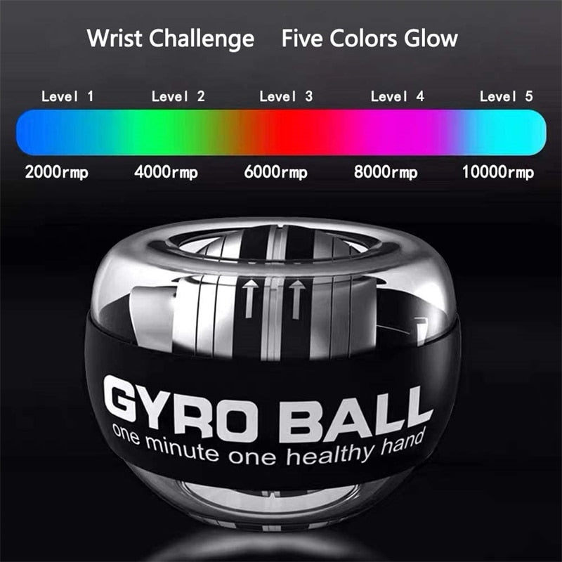 Gyro Ball, Wrist Strength Training Device, Forearm Arm Finger Wrist Muscles  Trainer - Temu United Arab Emirates