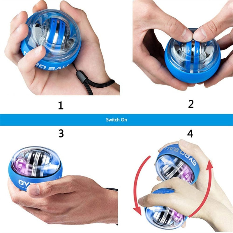 Malik's Lebanon - Wrist pain? No more! This Gyro Ball is both fun AND a  good arm workout for locked cuffs and sore joints!