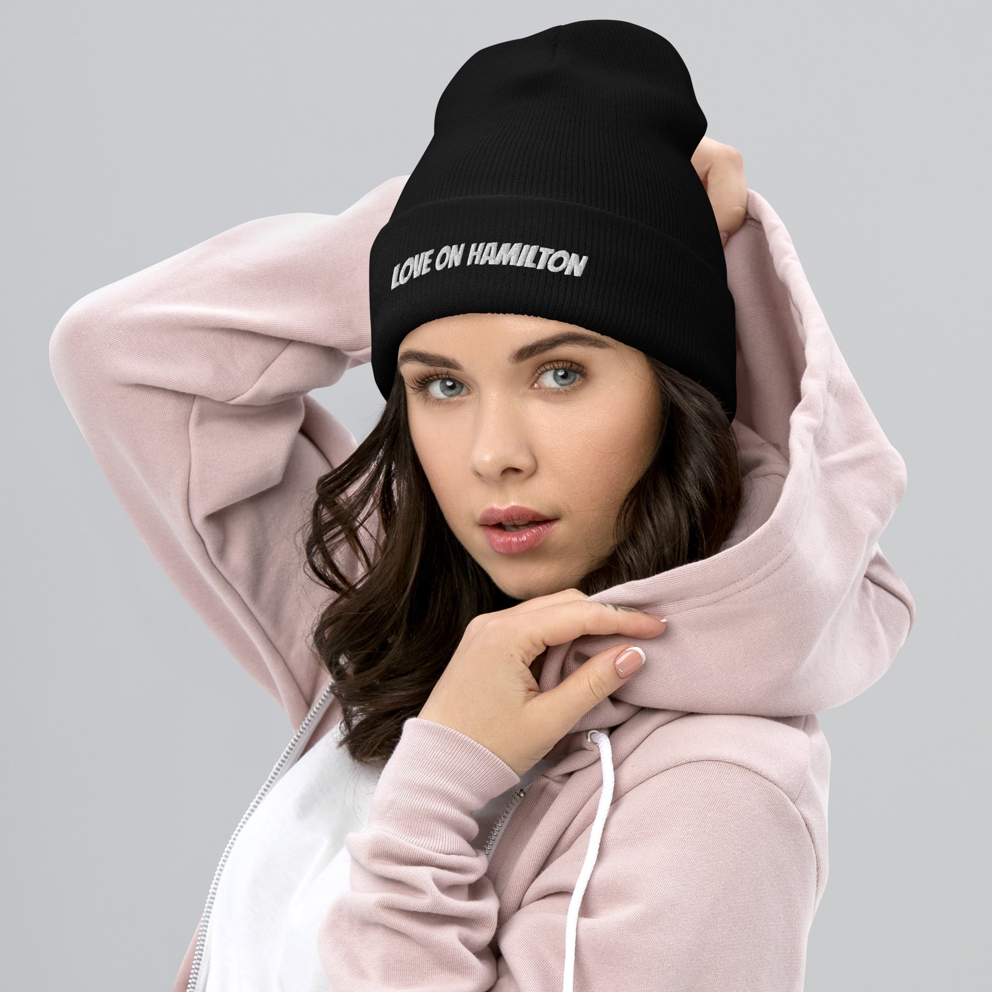 Love on Hamilton V1 - Cuffed Beanie - Seek First