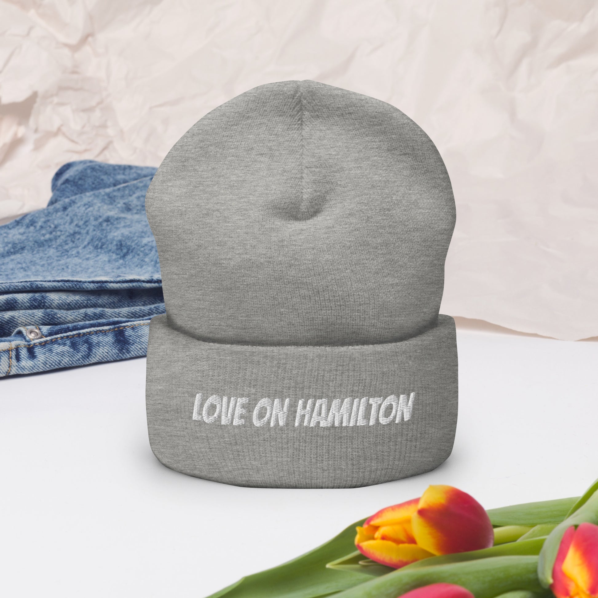 Love on Hamilton V1 - Cuffed Beanie - Seek First