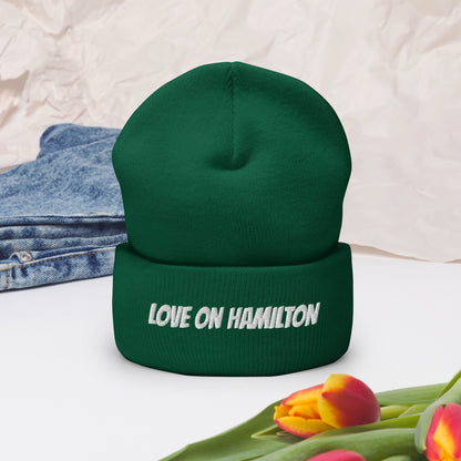 Love on Hamilton V1 - Cuffed Beanie - Seek First