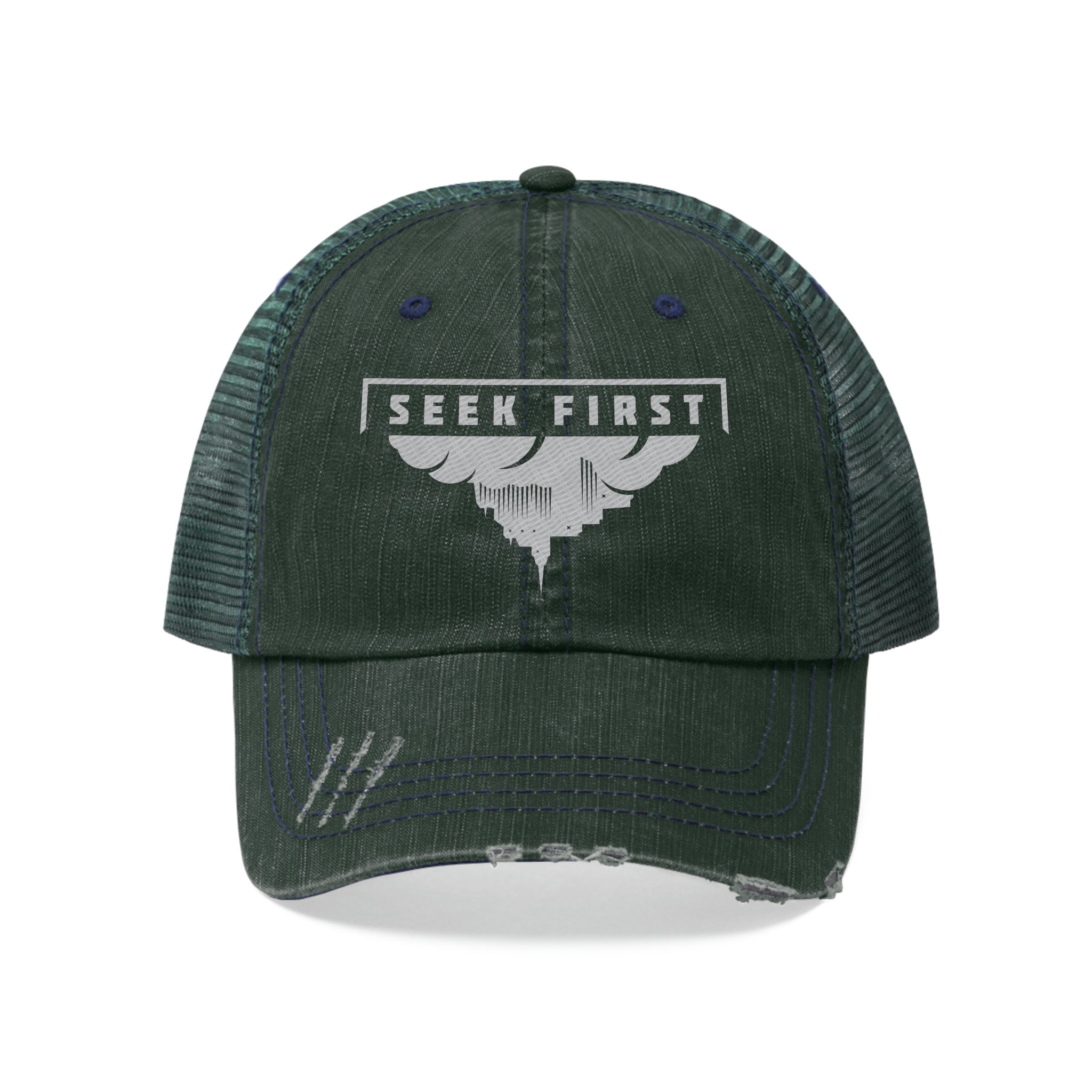 Seek First - Unisex Trucker Hat - Seek First