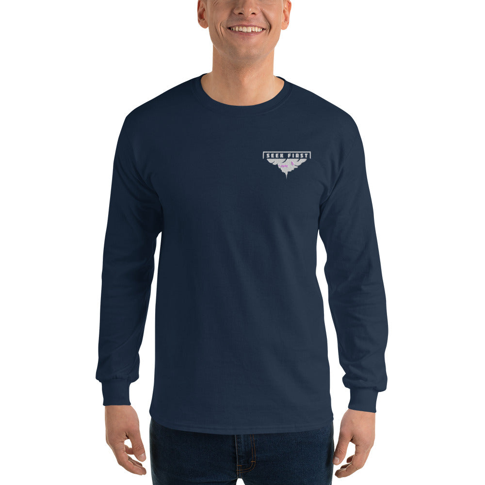 Seek First Kingdom - Men’s Long Sleeve Shirt - Seek First