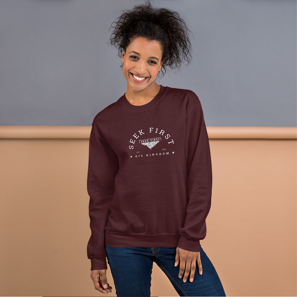 Seek First Unisex Sweatshirt - Seek First