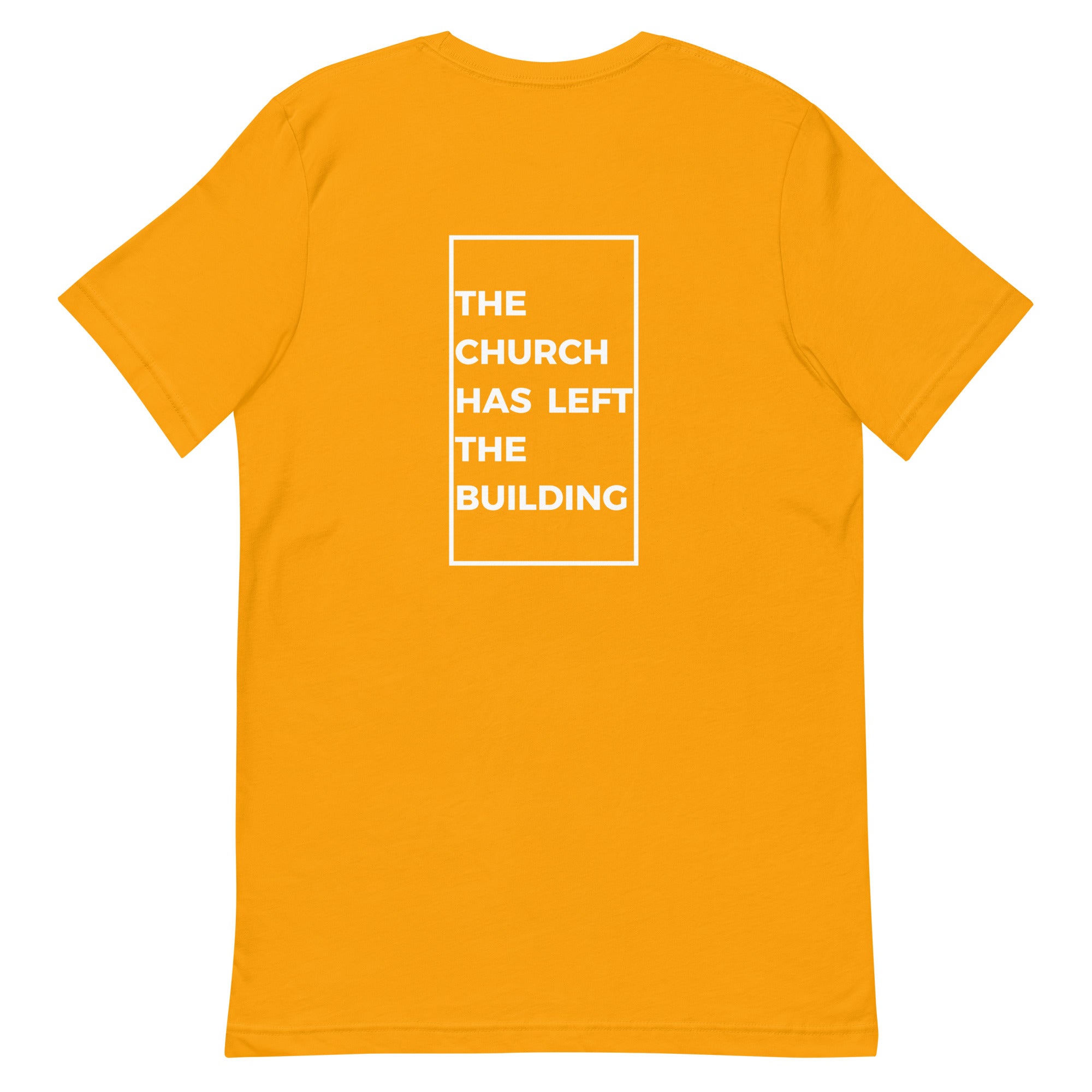 The Church Has Left The Building V3 - Unisex Tee - Seek First